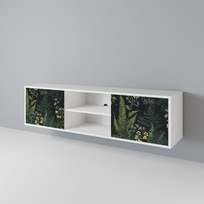 FERN FLOWERS Dvoudveřový TV stolek