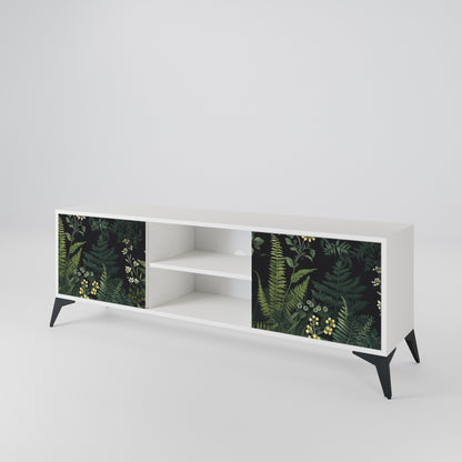 FERN FLOWERS Dvoudveřový TV stolek