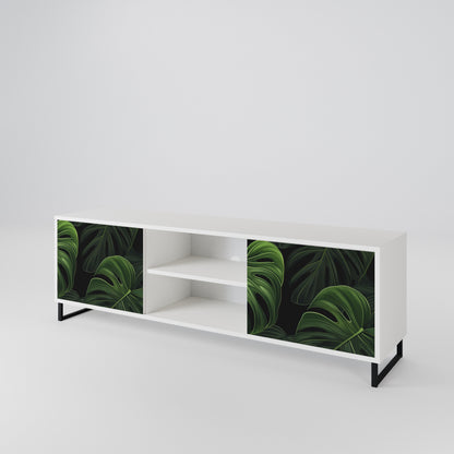 INFINITE MONSTERA Dvoudveřový TV stolek