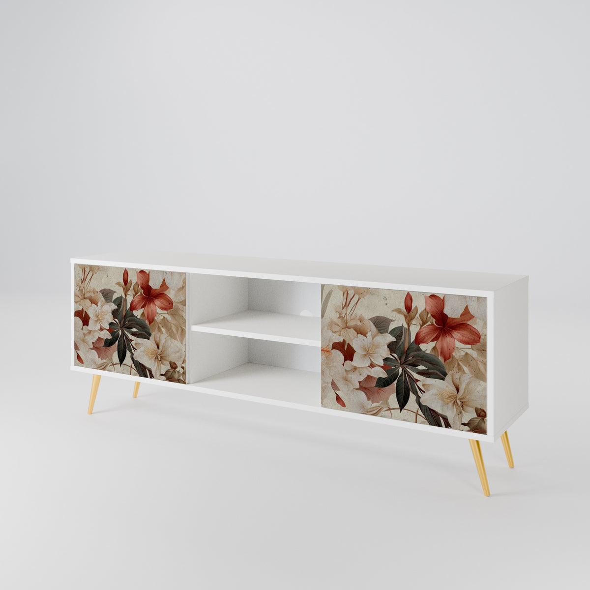 PETAL HARMONY Dvoudveřový TV stolek