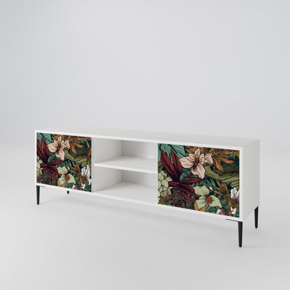 BOTANICAL EMERGENCE Dvoudveřový TV stolek