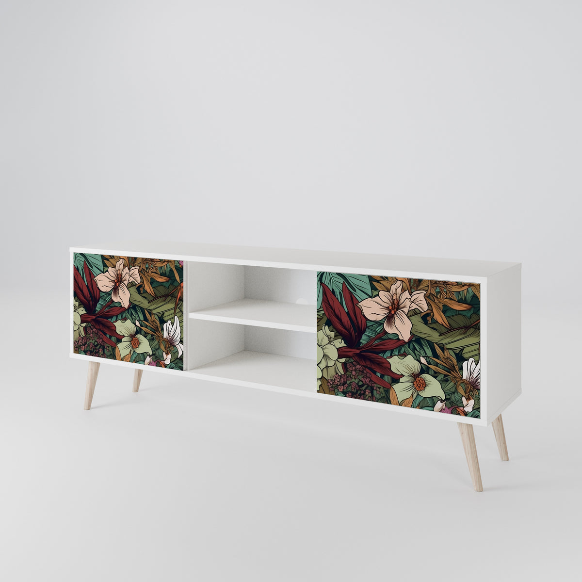 BOTANICAL EMERGENCE Dvoudveřový TV stolek