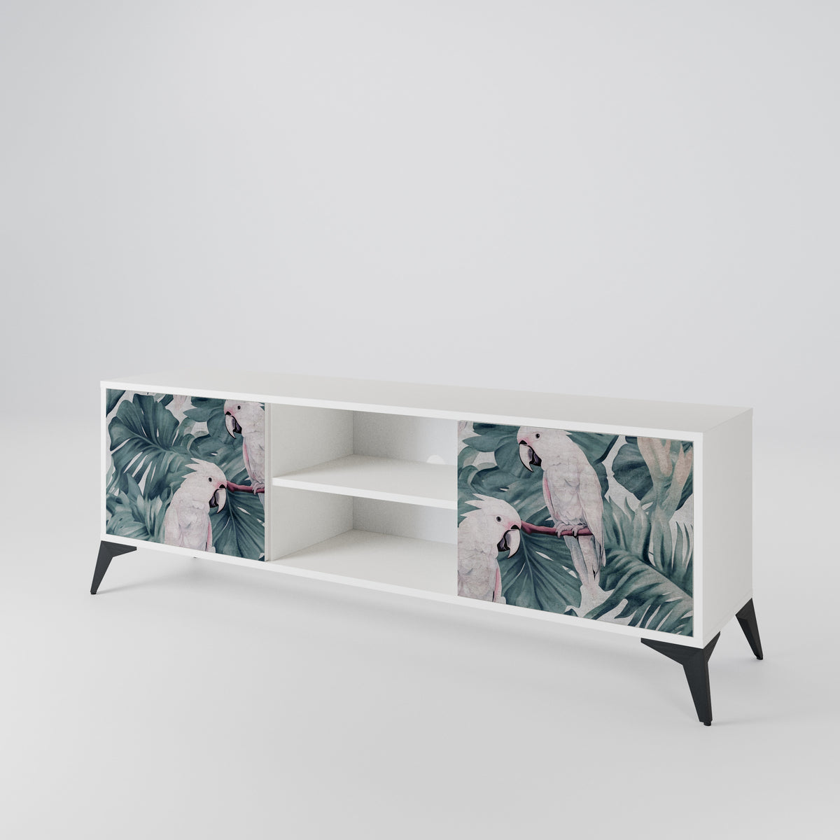 POPINJAY LOOK Dvoudveřový TV stolek