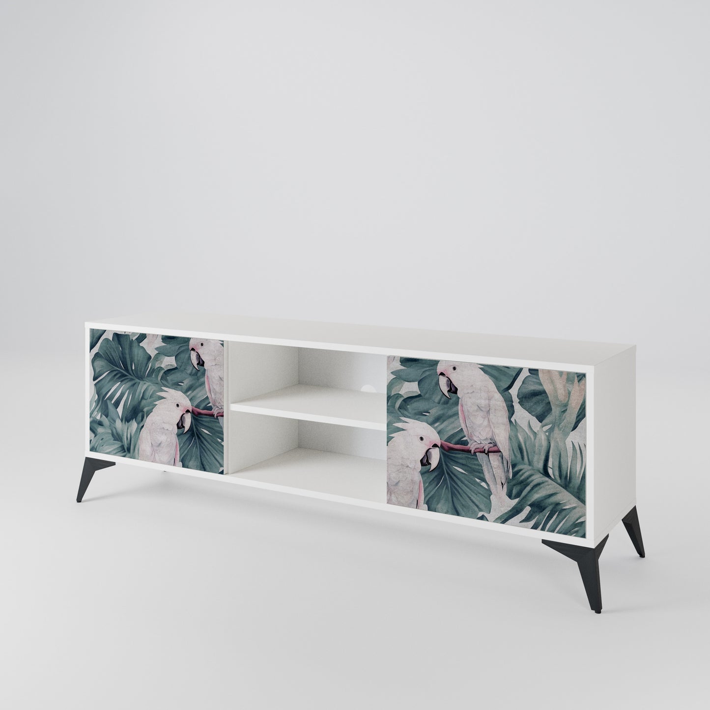 POPINJAY LOOK Dvoudveřový TV stolek