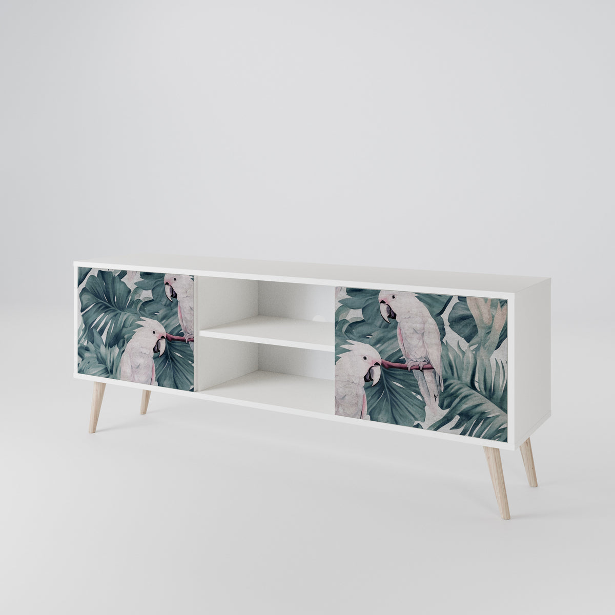 POPINJAY LOOK Dvoudveřový TV stolek