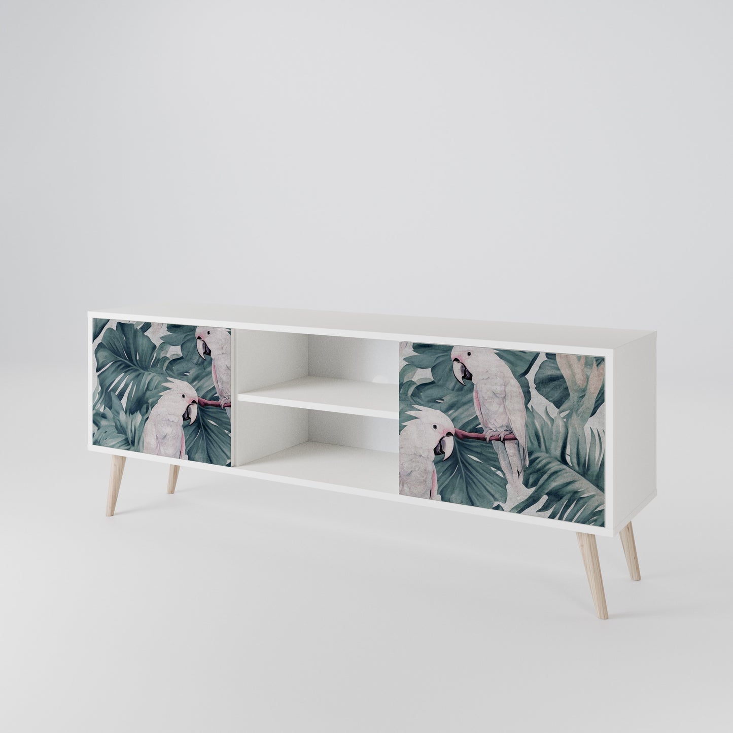 POPINJAY LOOK Dvoudveřový TV stolek