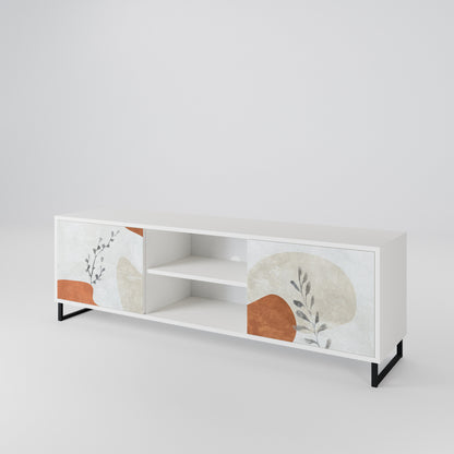 TRANQUIL TWIG Dvoudveřový TV stolek