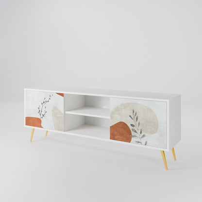 TRANQUIL TWIG Dvoudveřový TV stolek