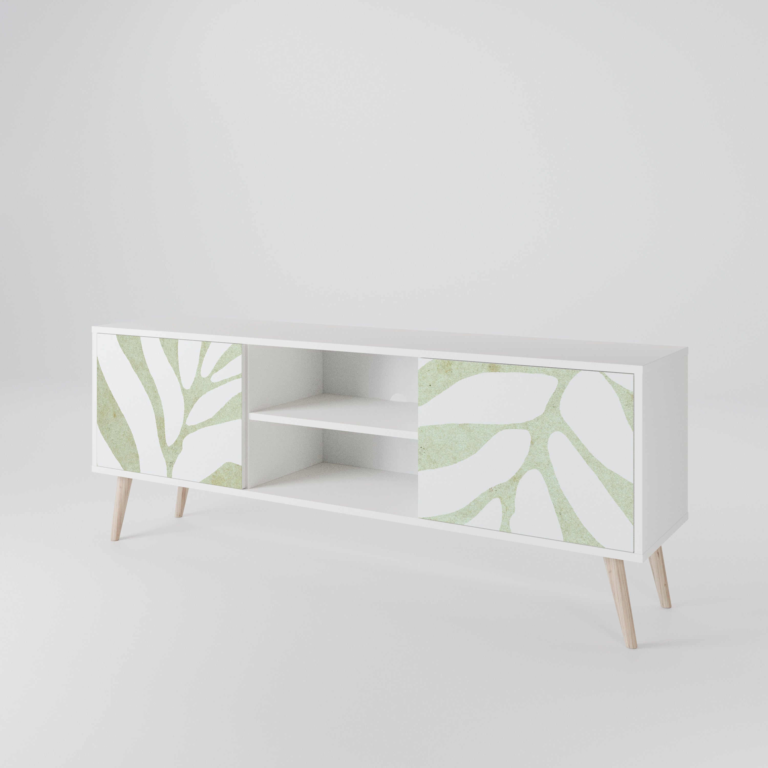 BOTANICAL SPARK Dvoudveřový TV stolek