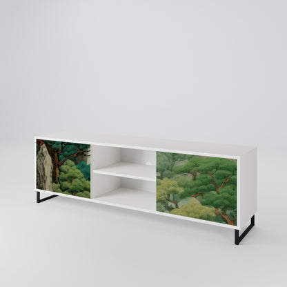 VERDURE ABYSS Dvoudveřový TV stolek