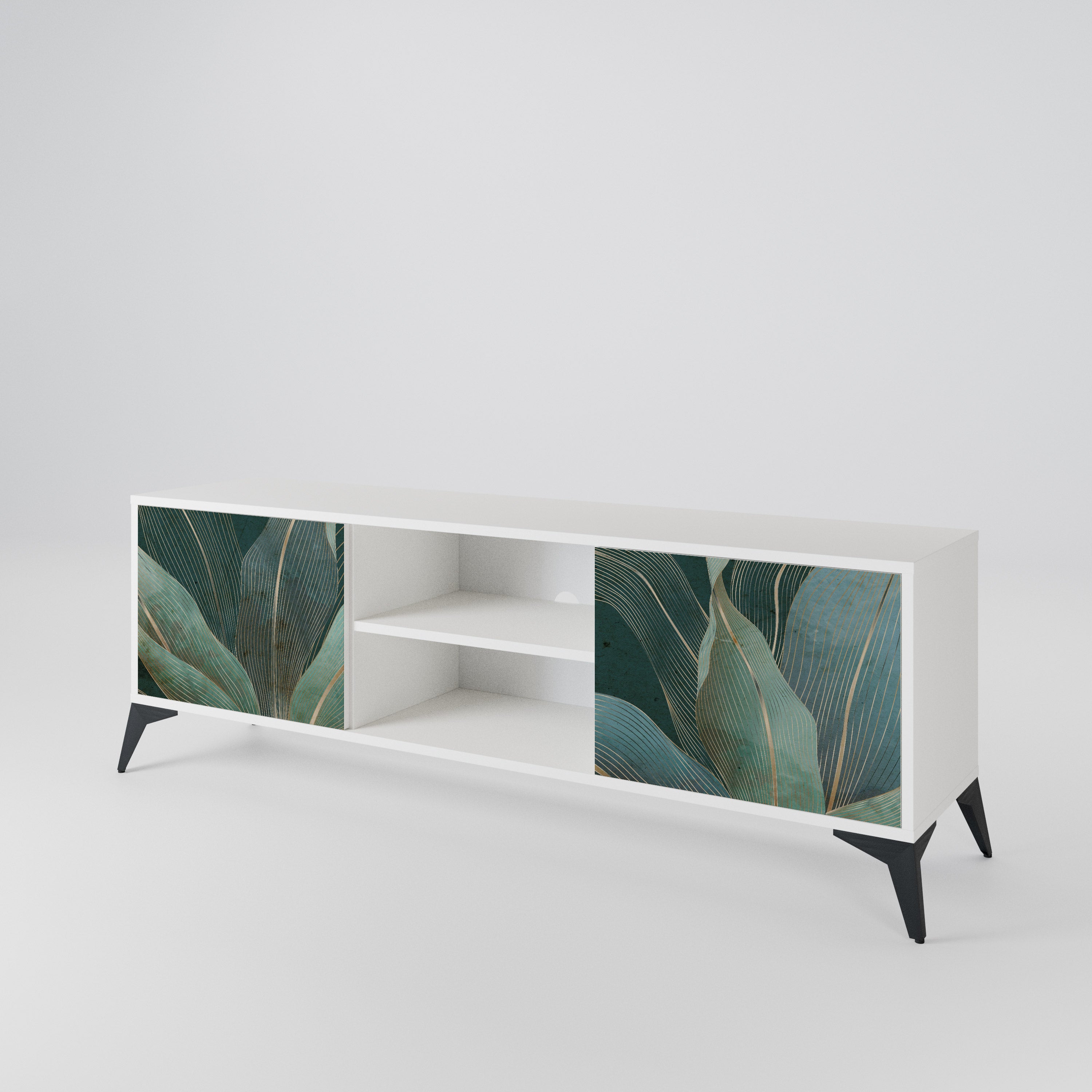 ROYAL GREEN Dvoudveřový TV stolek