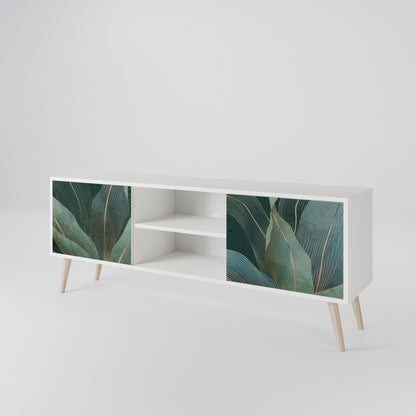 ROYAL GREEN Dvoudveřový TV stolek