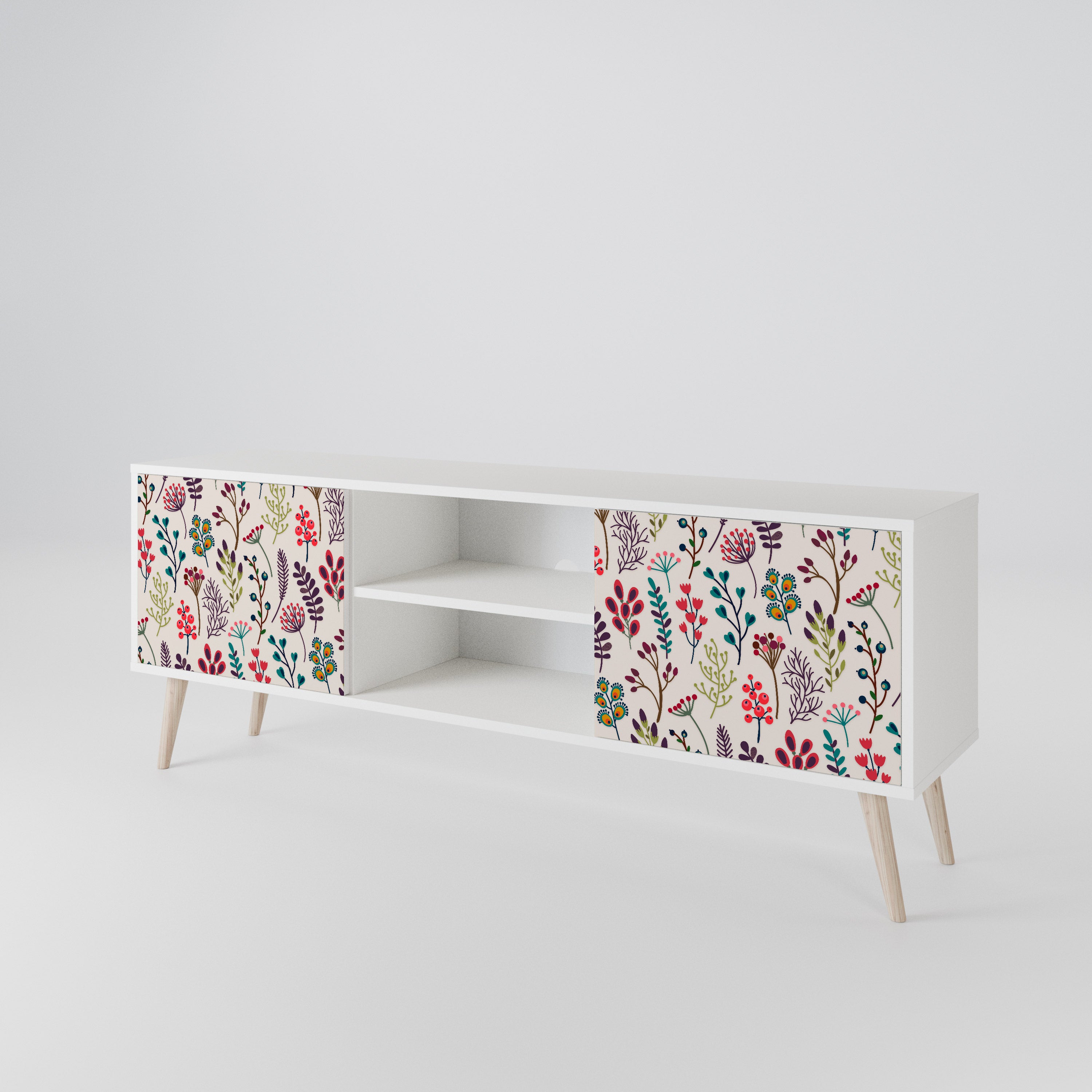 AUTUMN SUNDRIES Dvoudveřový TV stolek