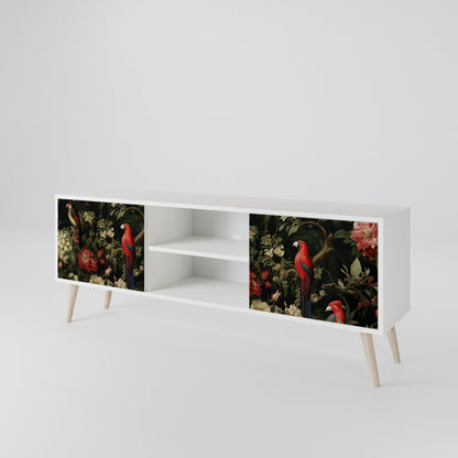 AVIAN GREENERY Dvoudveřový TV stolek