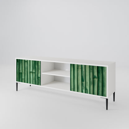 NATURAL GREEN Dvoudveřový TV stolek