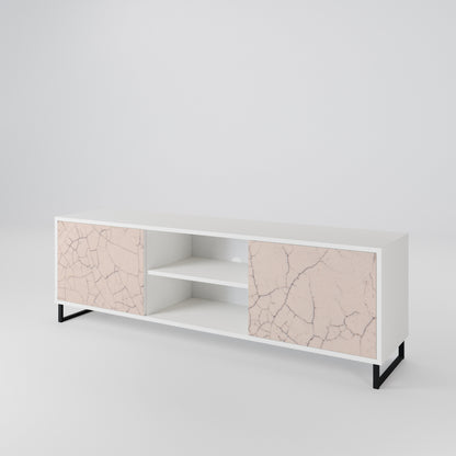CERAMIC TEXTURE Dvoudveřový TV stolek
