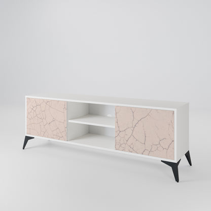 CERAMIC TEXTURE Dvoudveřový TV stolek