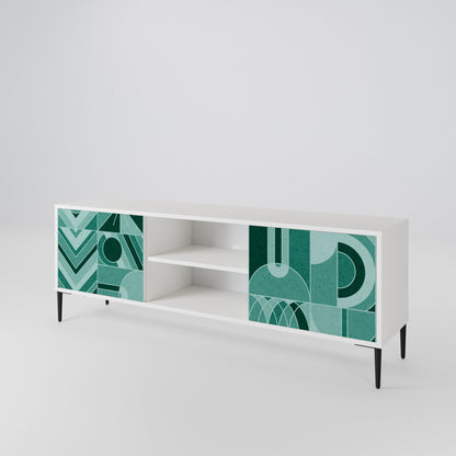 HARMONIC GRID Dvoudveřový TV stolek