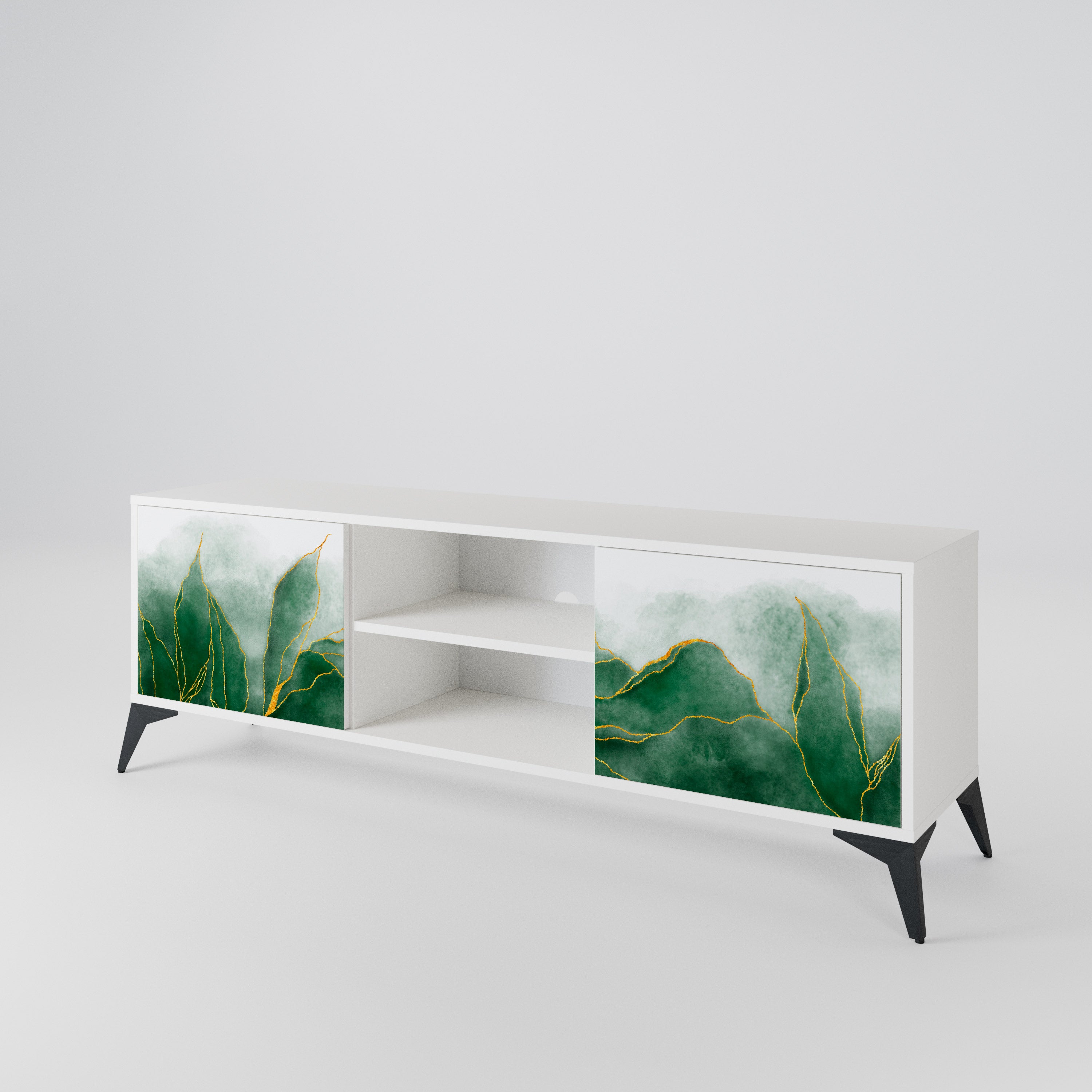 EXPENSIVE NATURE Dvoudveřový TV stolek