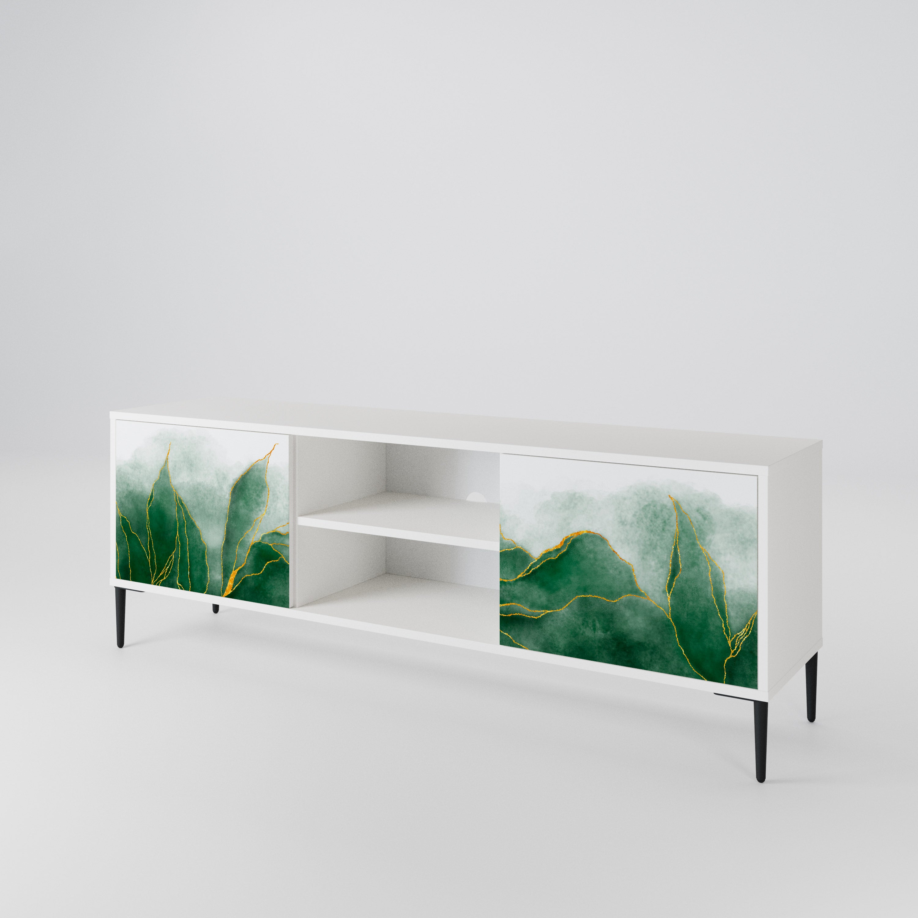 EXPENSIVE NATURE Dvoudveřový TV stolek