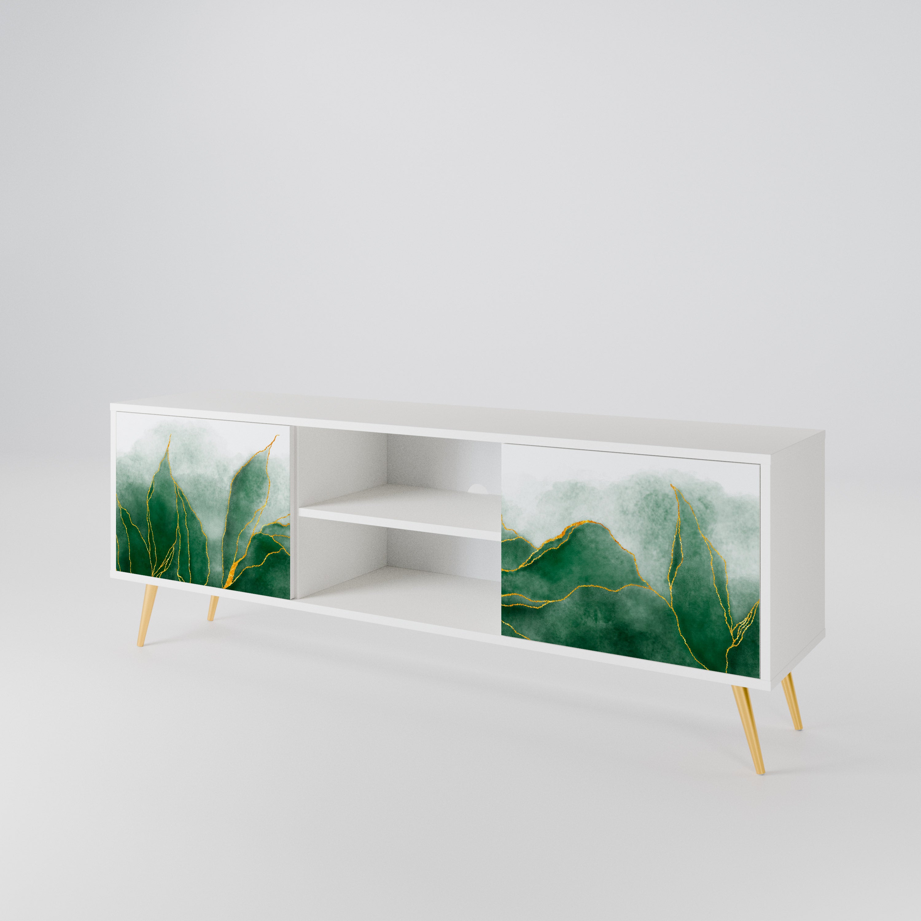 EXPENSIVE NATURE Dvoudveřový TV stolek