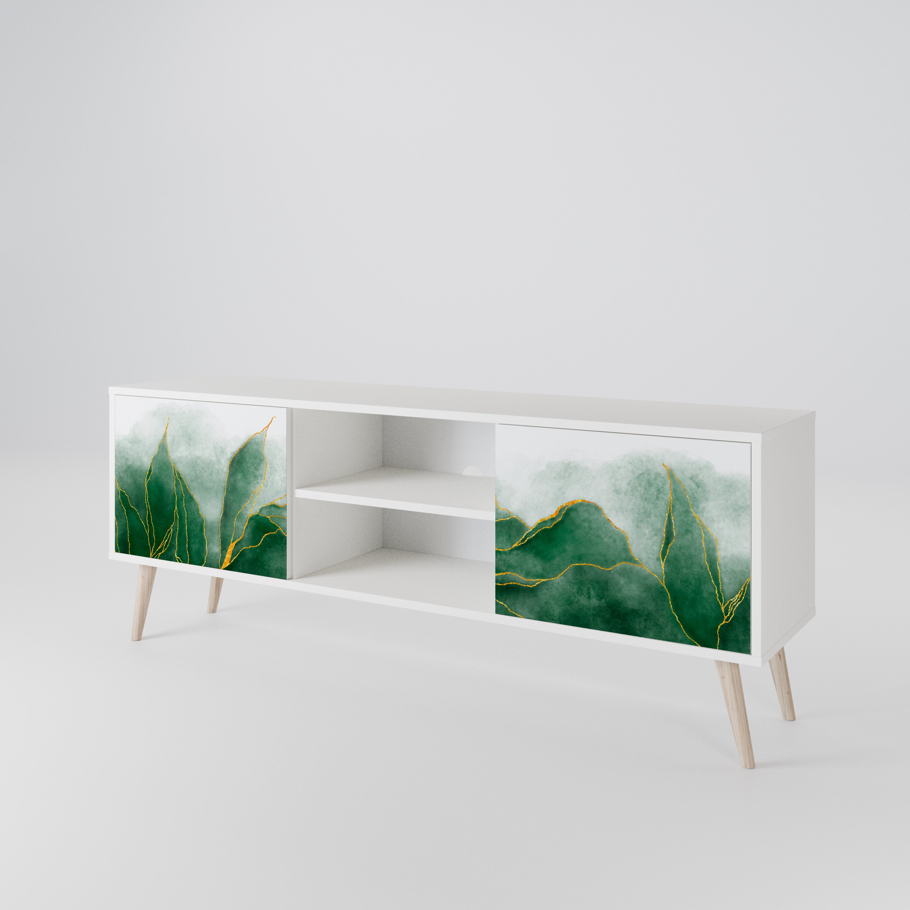 EXPENSIVE NATURE Dvoudveřový TV stolek