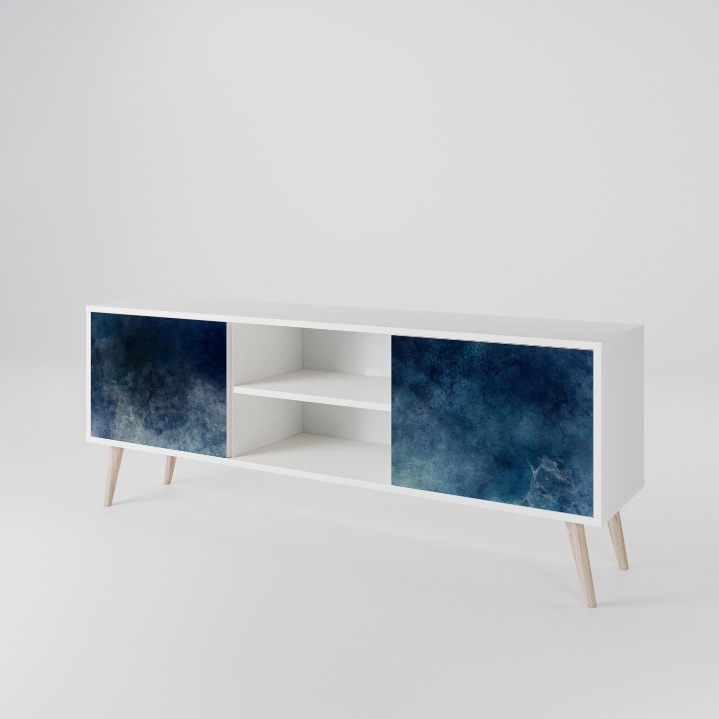 CELESTIAL FALL Dvoudveřový TV stolek