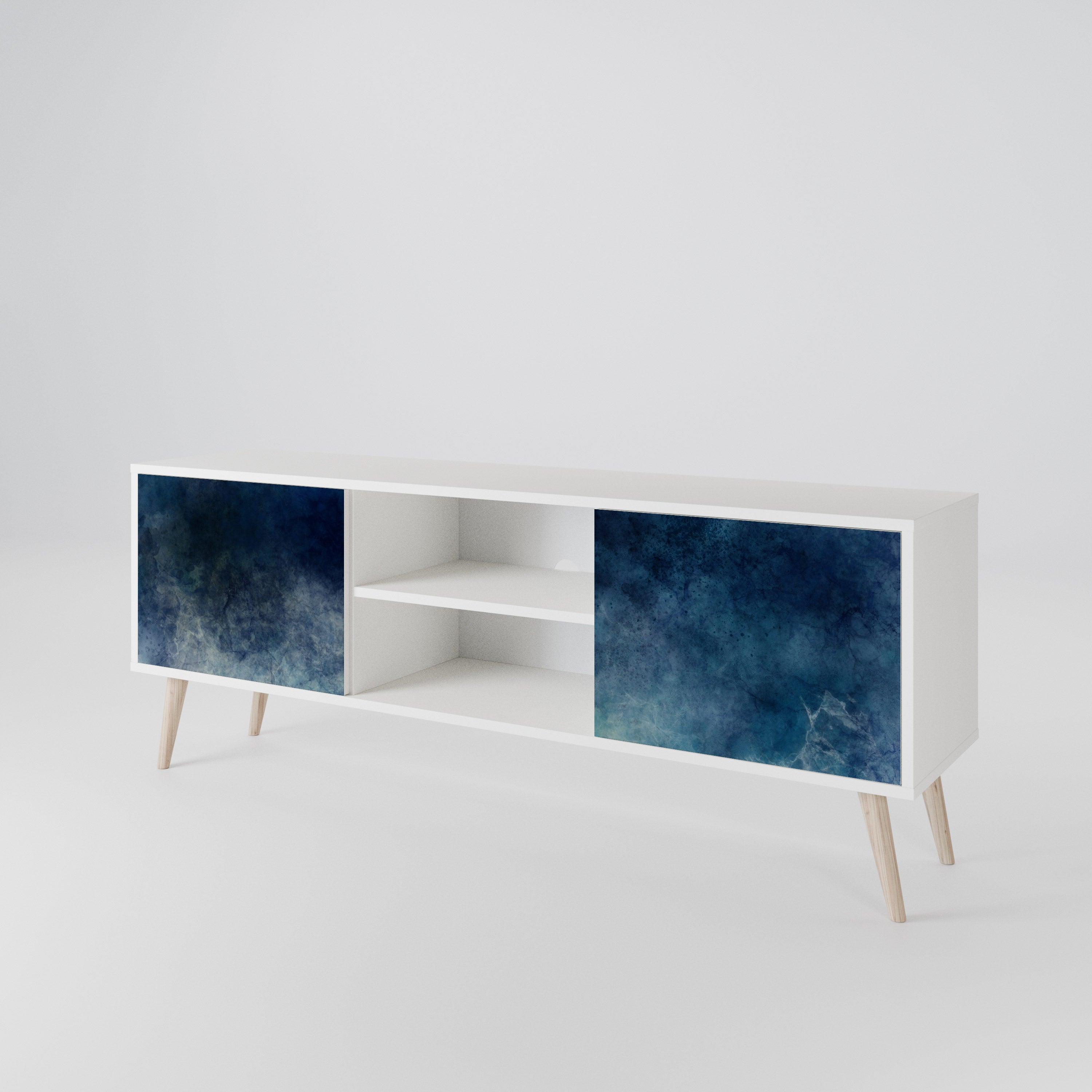 CELESTIAL FALL Dvoudveřový TV stolek
