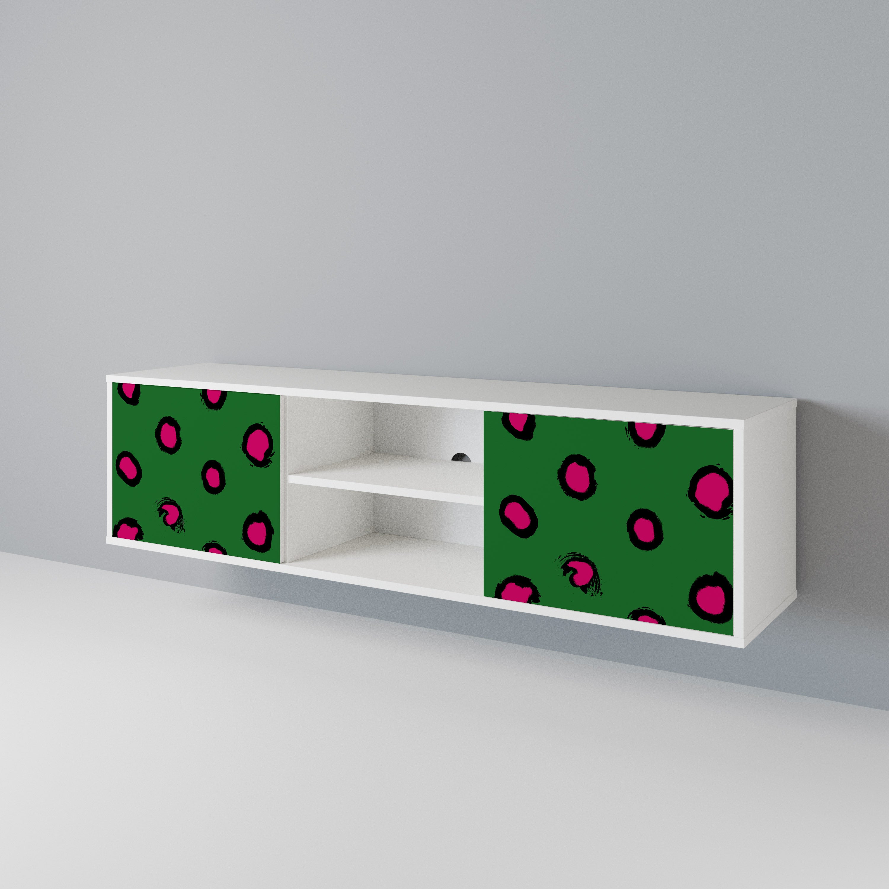 FUNKY SPOTS Dvoudveřový TV stolek