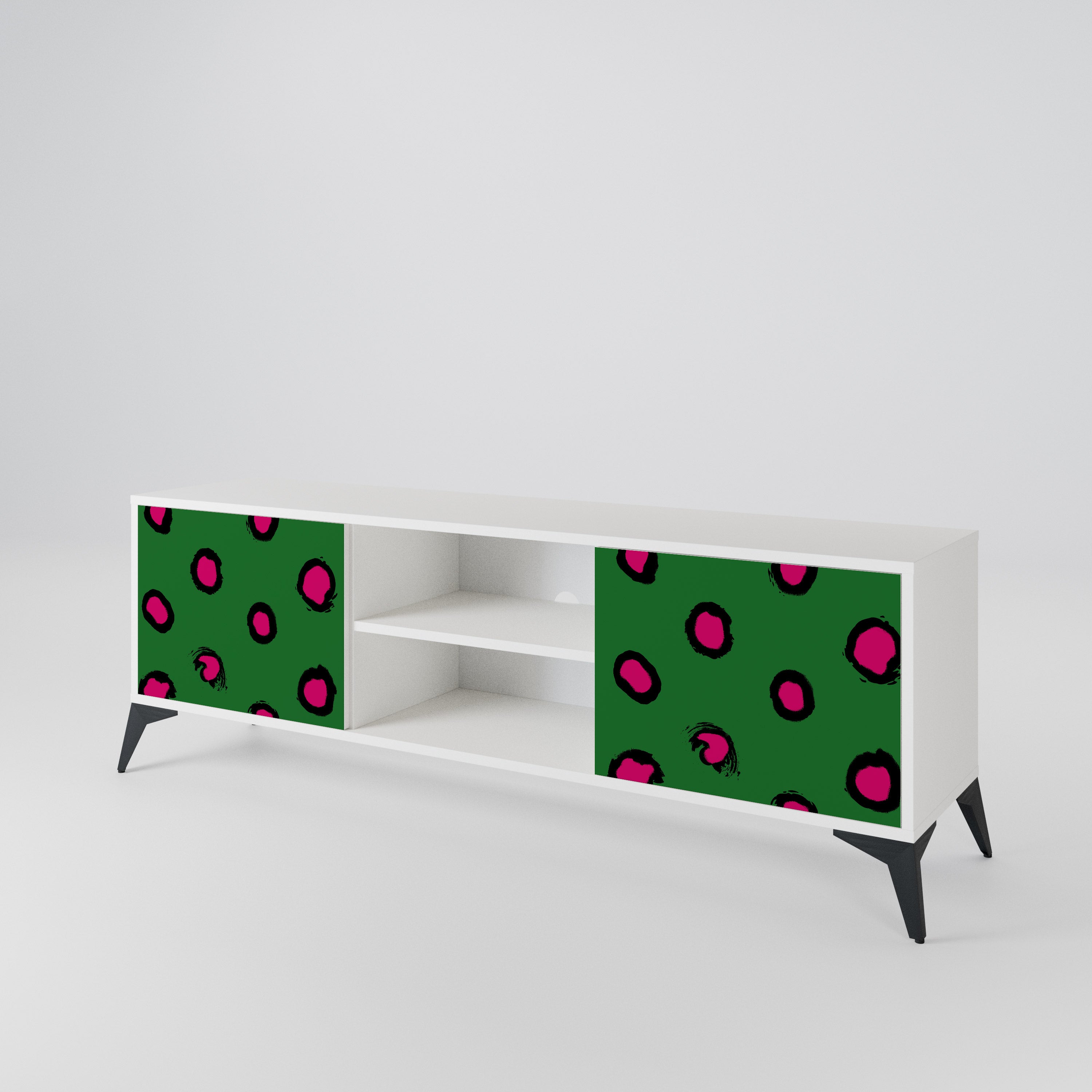 FUNKY SPOTS Dvoudveřový TV stolek