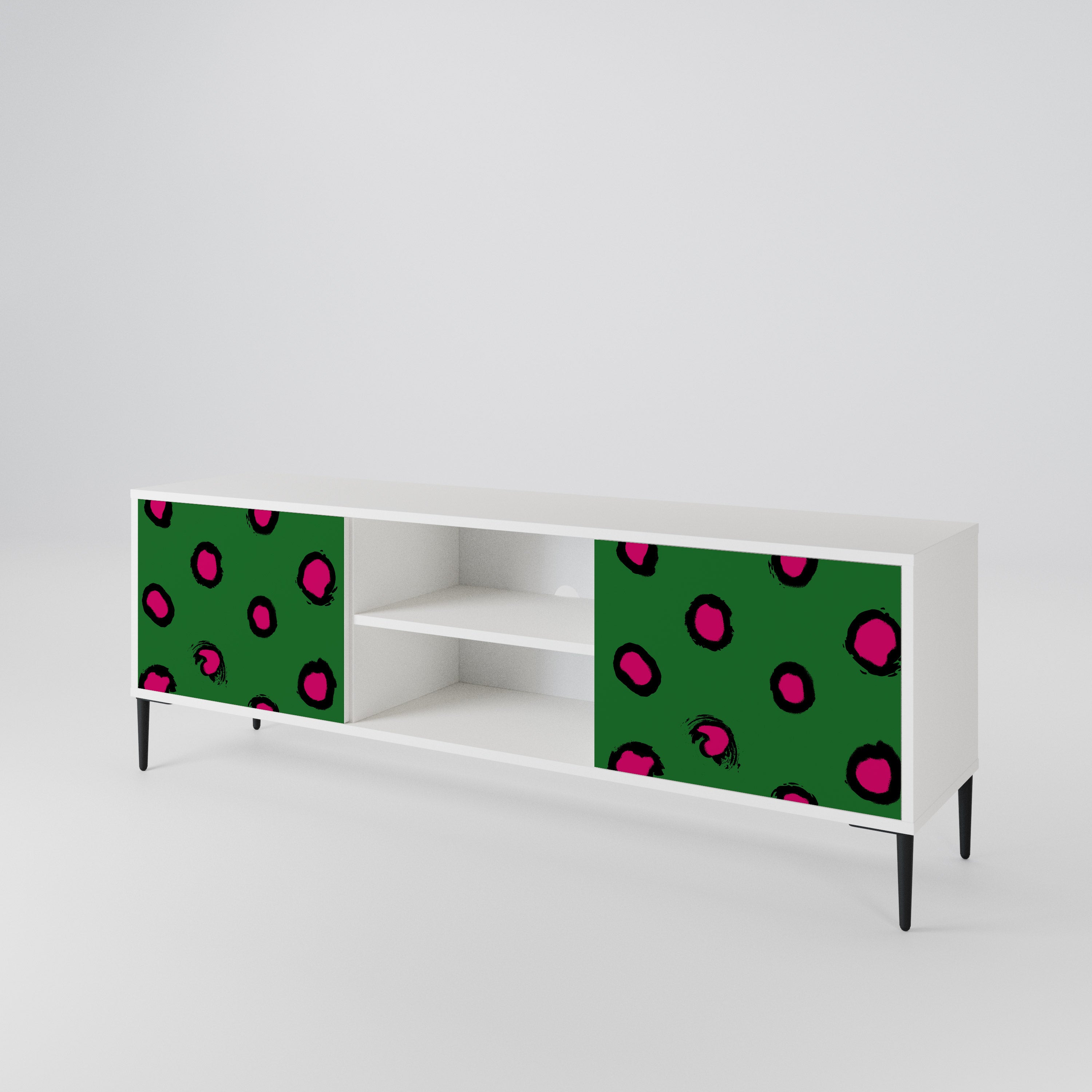 FUNKY SPOTS Dvoudveřový TV stolek