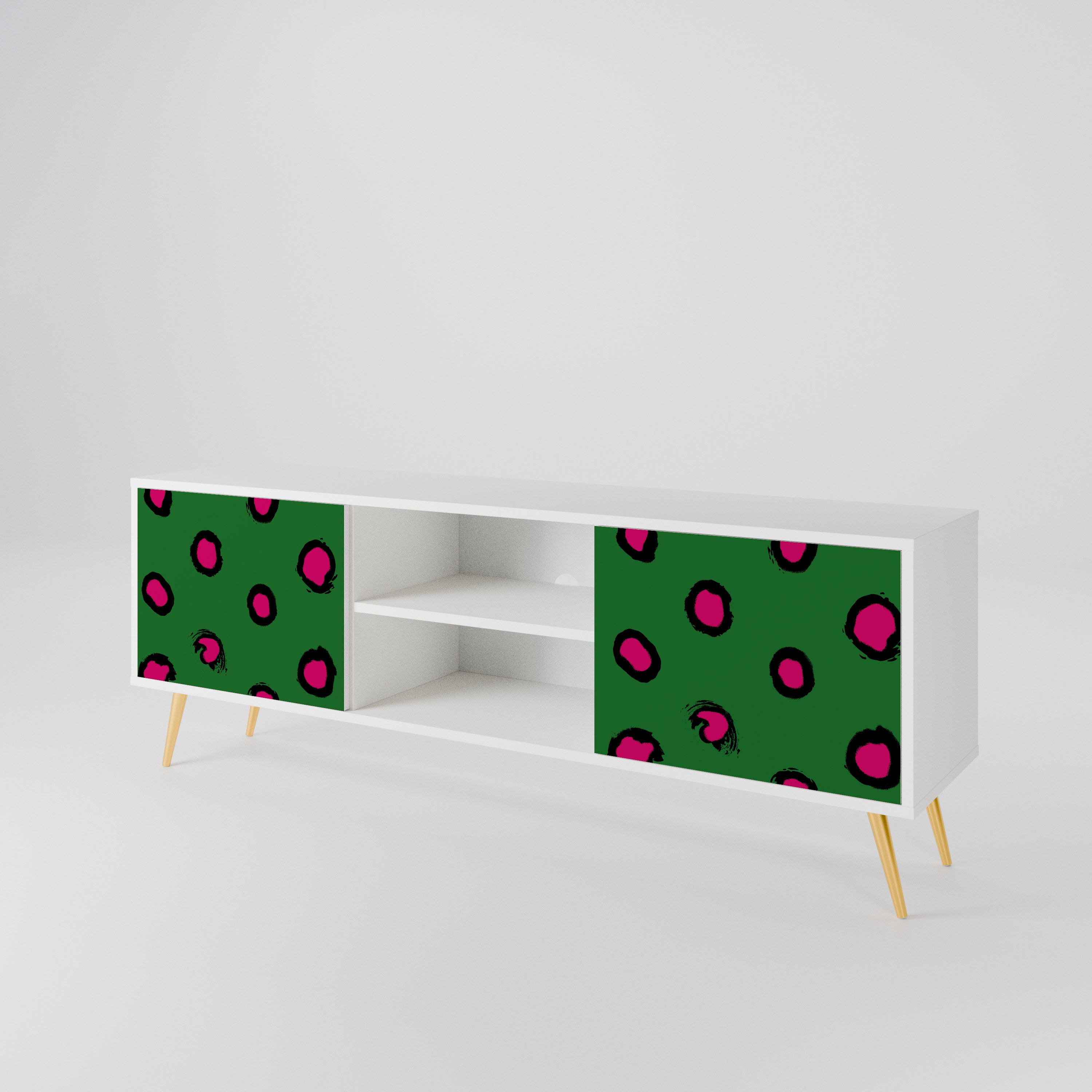 FUNKY SPOTS Dvoudveřový TV stolek