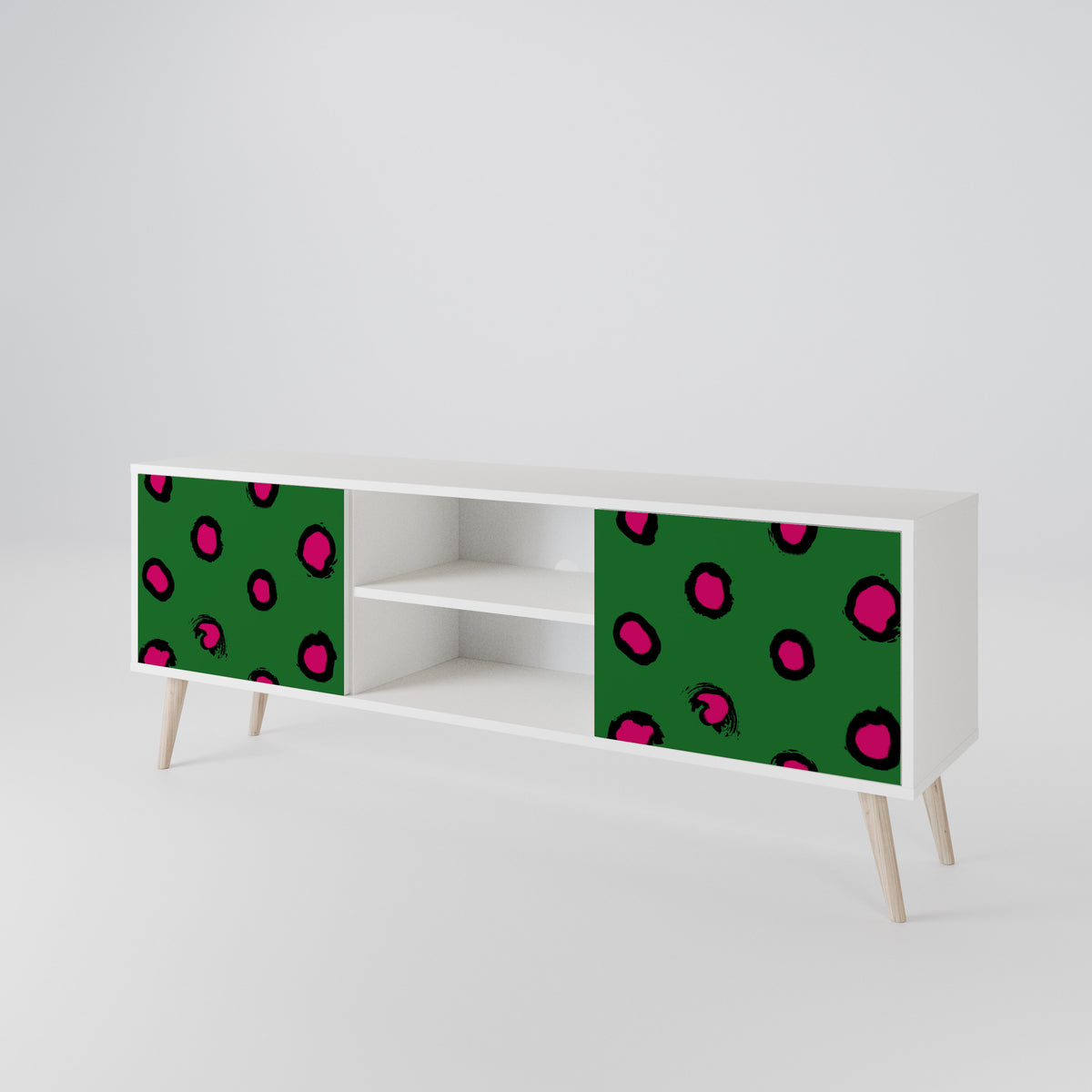 FUNKY SPOTS Dvoudveřový TV stolek