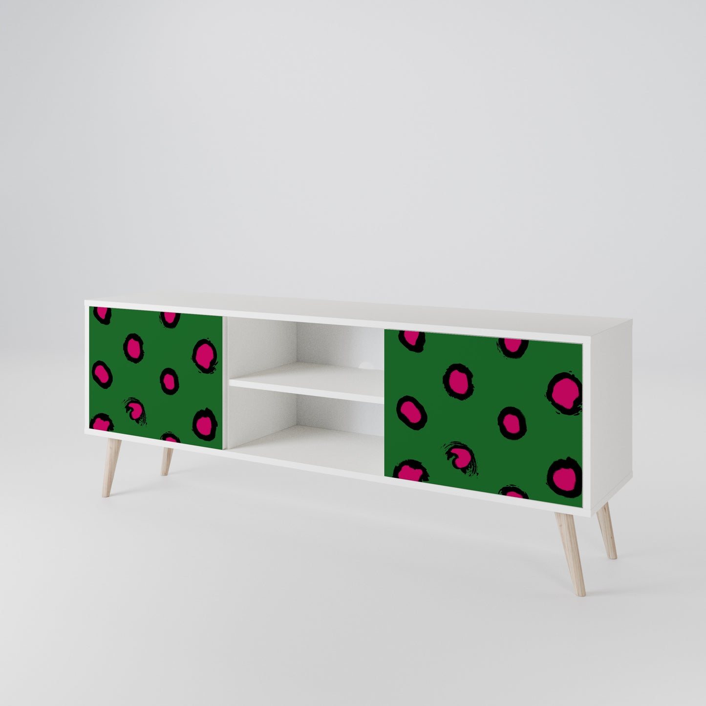 FUNKY SPOTS Dvoudveřový TV stolek