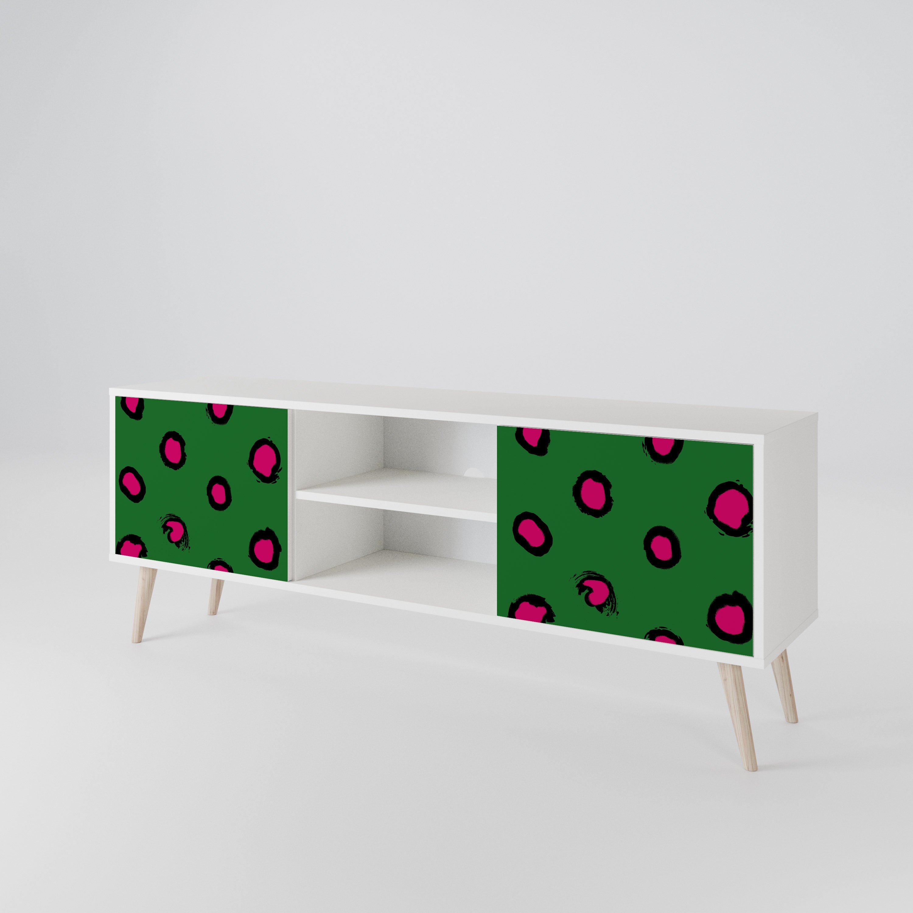 FUNKY SPOTS Dvoudveřový TV stolek