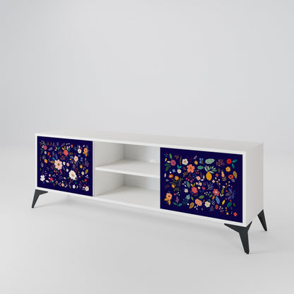 FLORAL COMBINATION Dvoudveřový TV stolek