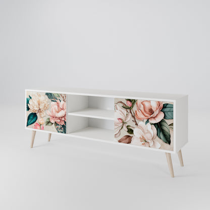 FLORAL GRACE Dvoudveřový TV stolek