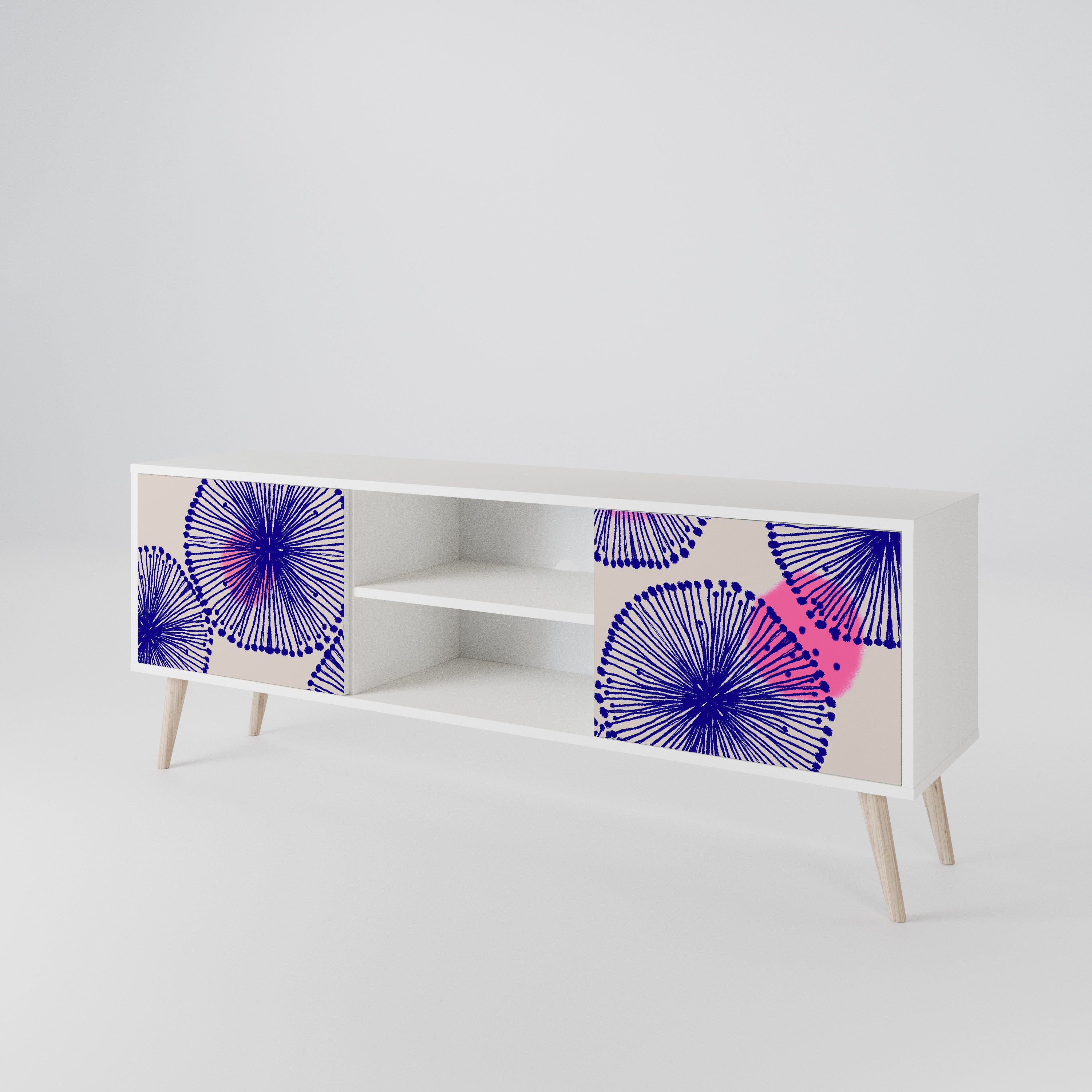 MAGIC NATURE Dvoudveřový TV stolek
