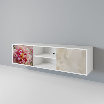 PEONY WHISPER Dvoudveřový TV stolek