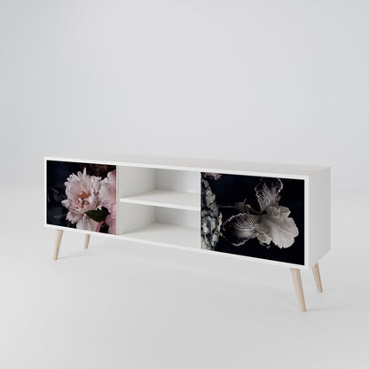 PURE BLOSSOM Dvoudveřový TV stolek
