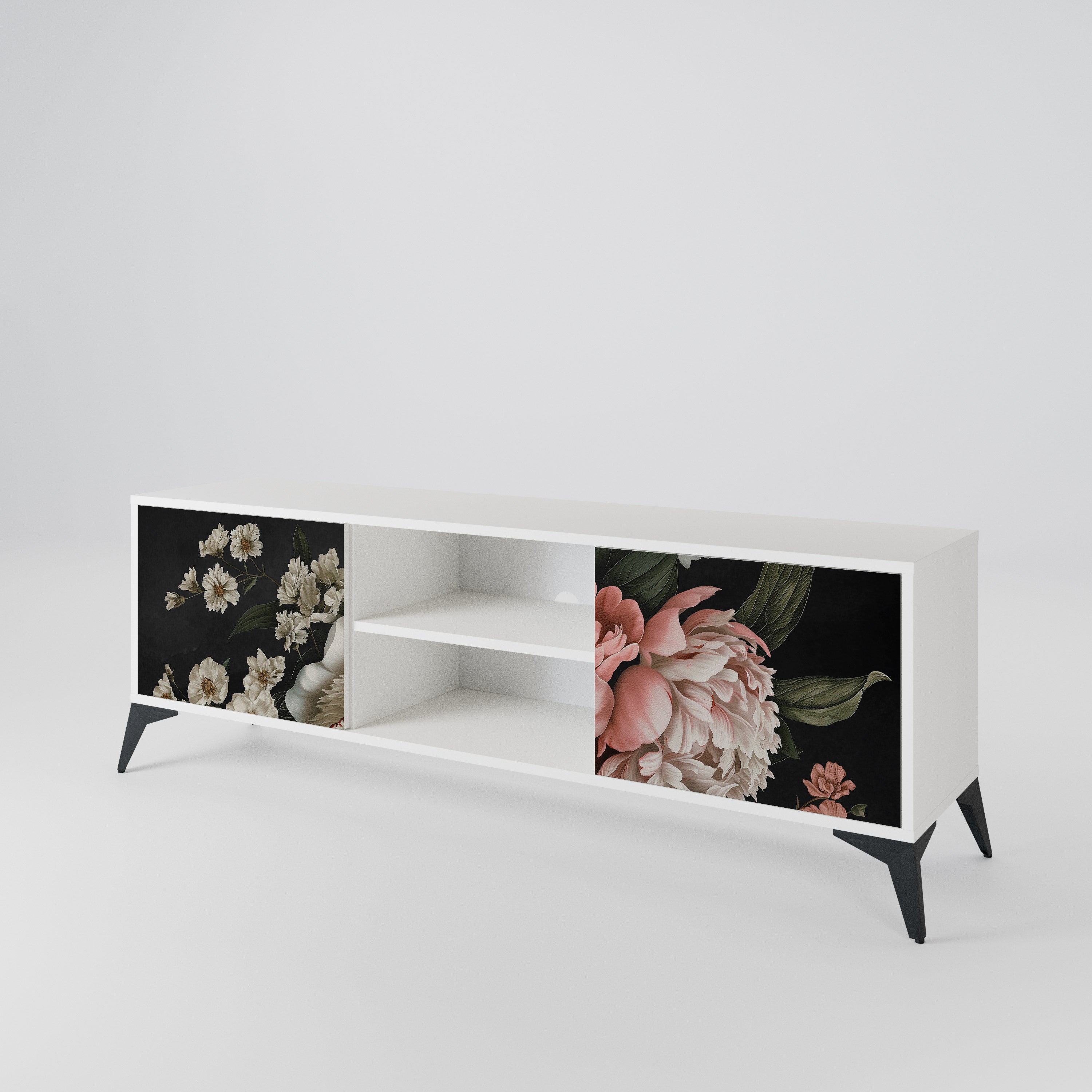 LUSH ELEGANCE Dvoudveřový TV stolek