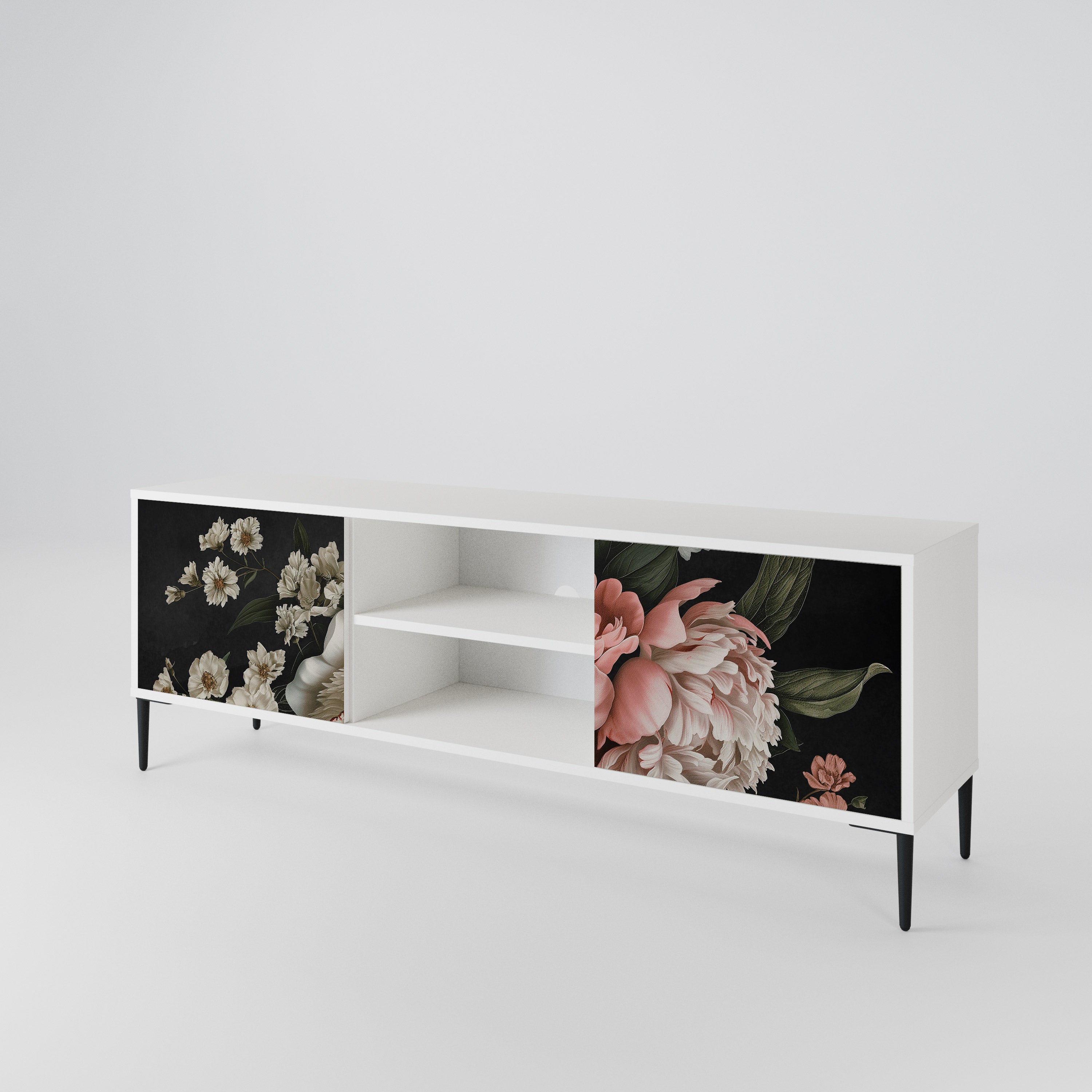 LUSH ELEGANCE Dvoudveřový TV stolek