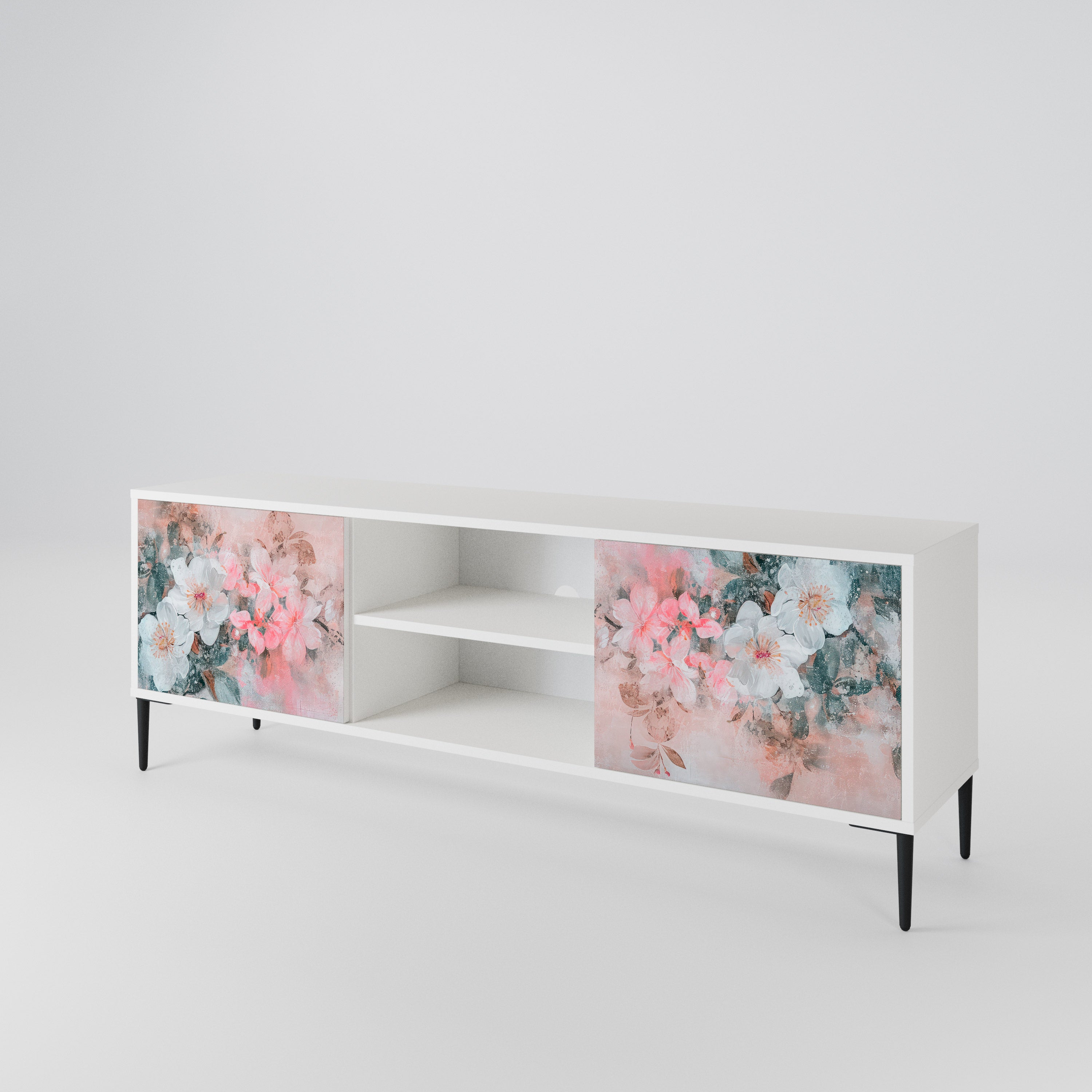 CHERRY BLOSSOM Dvoudveřový TV stolek