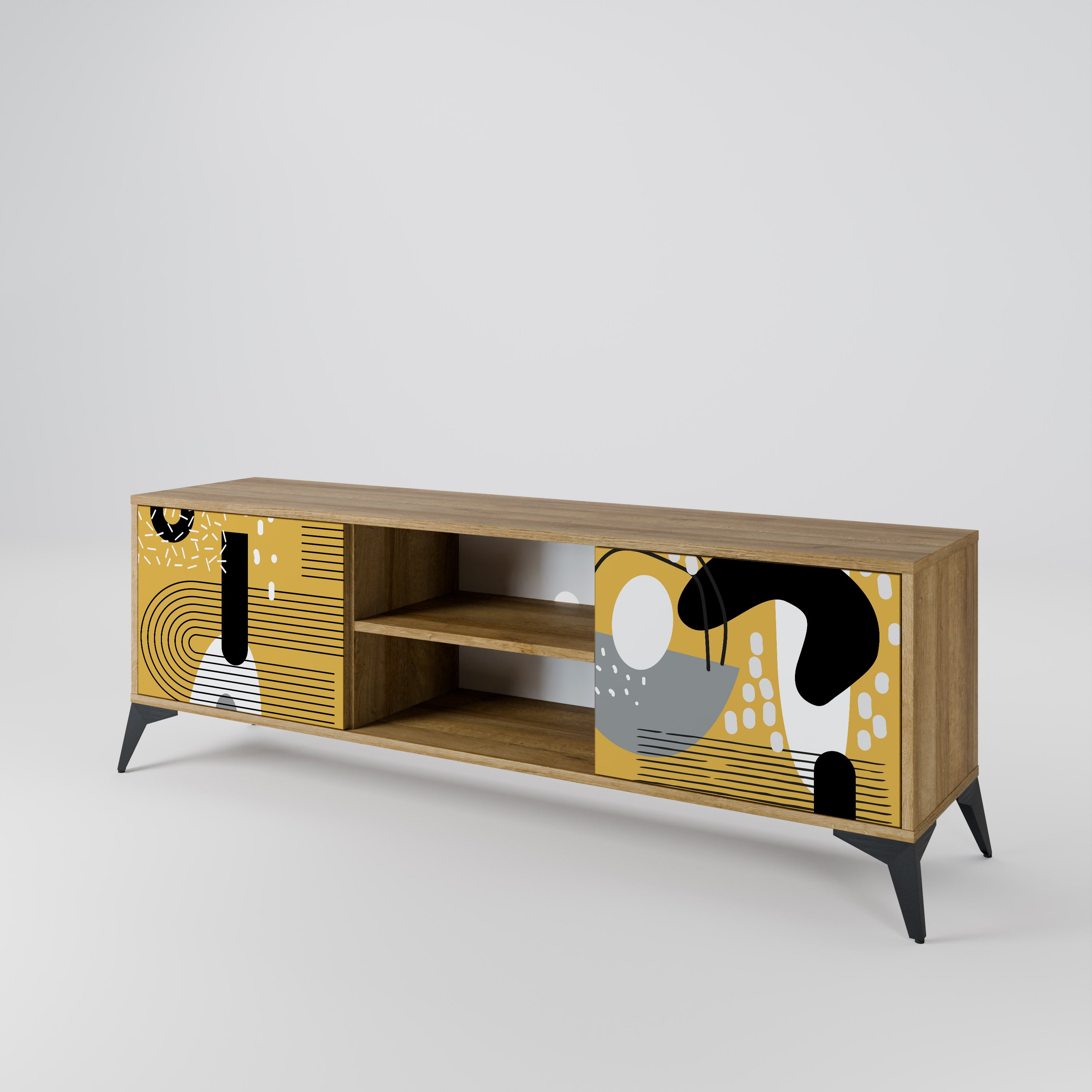 SHAPESHIFT SYMPHONY 2-Door TV Cabinet