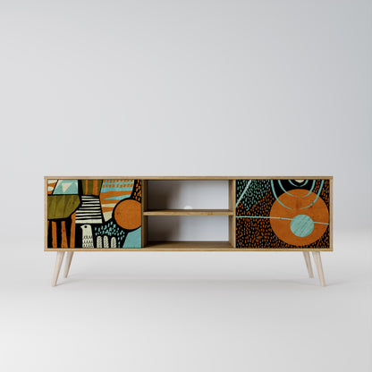 GEODE GLIMMER Dvoudveřový TV stolek