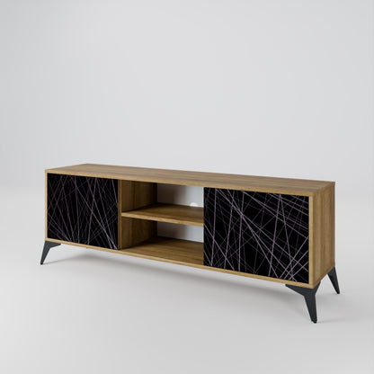 SHIMMER SPIDERGRAM Dvoudveřový TV stolek