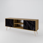 SHIMMER SPIDERGRAM Dvoudveřový TV stolek