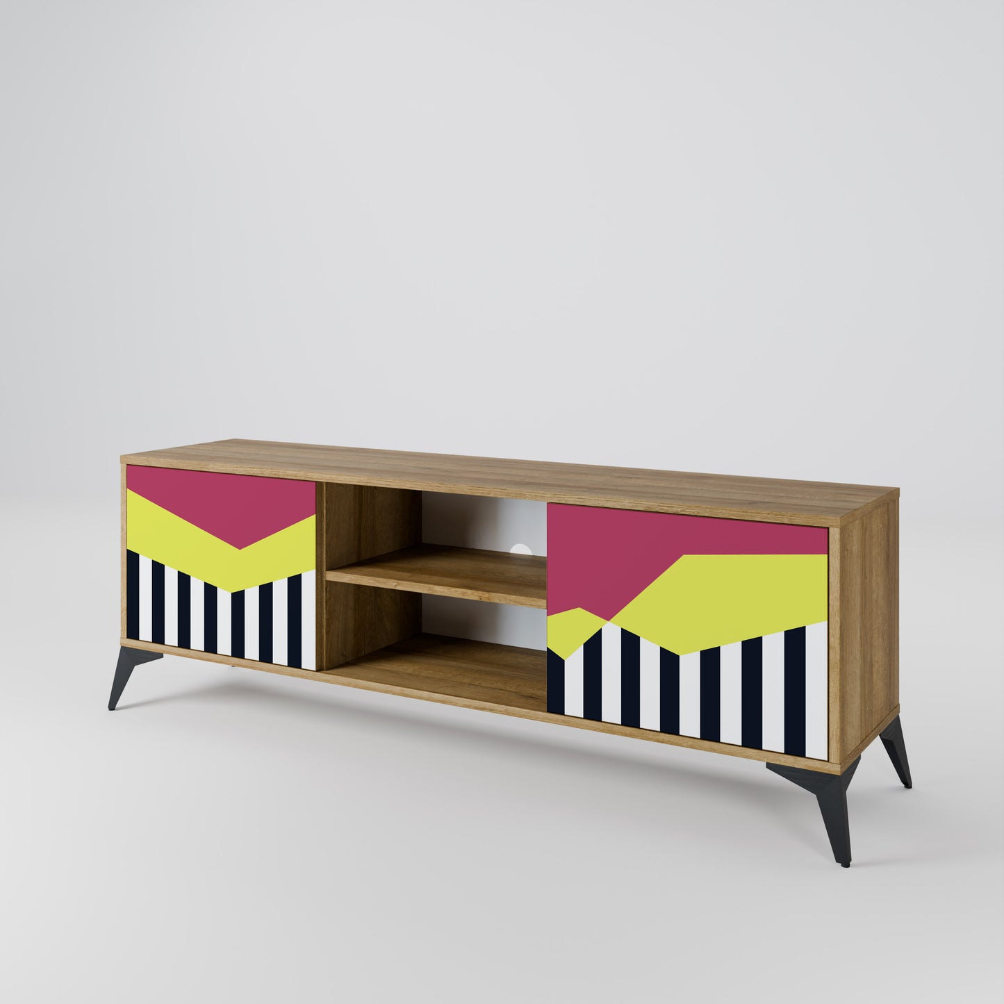 PIANO FANTASY Dvoudveřový TV stolek