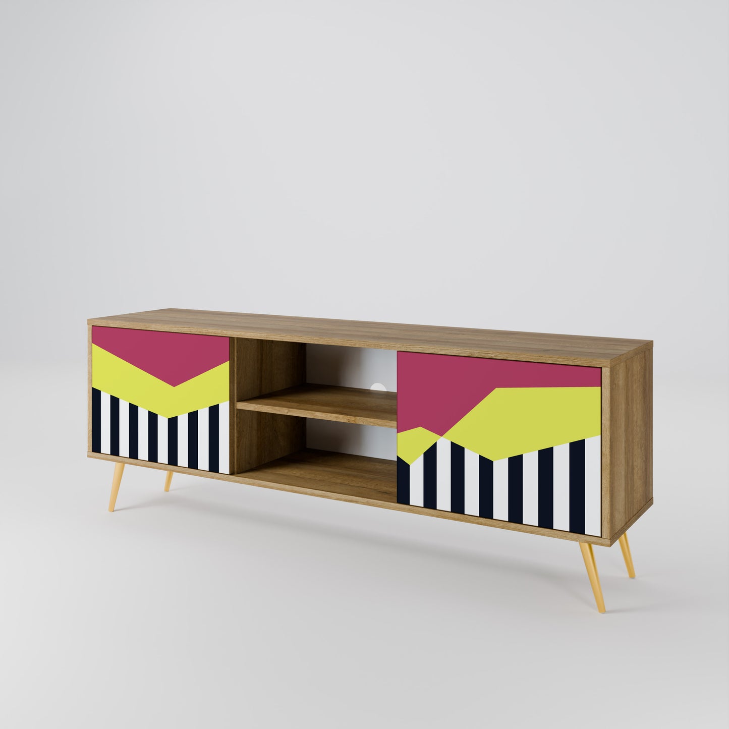 PIANO FANTASY Dvoudveřový TV stolek