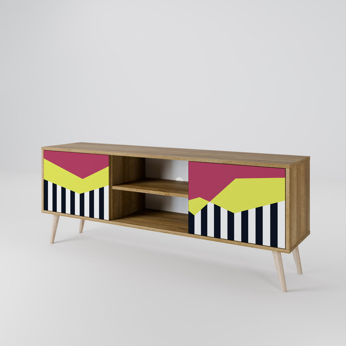 PIANO FANTASY Dvoudveřový TV stolek